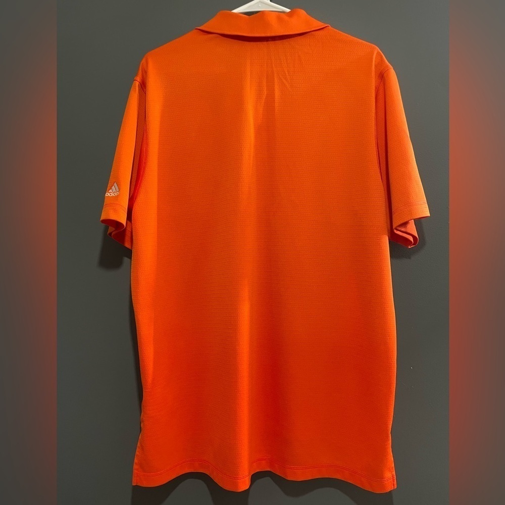 Adidas Basic Sport Polo size L color orange - Picture 3 of 6